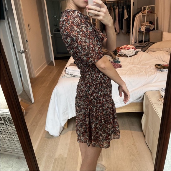 Cute fall midi dress - Picture 2 of 2